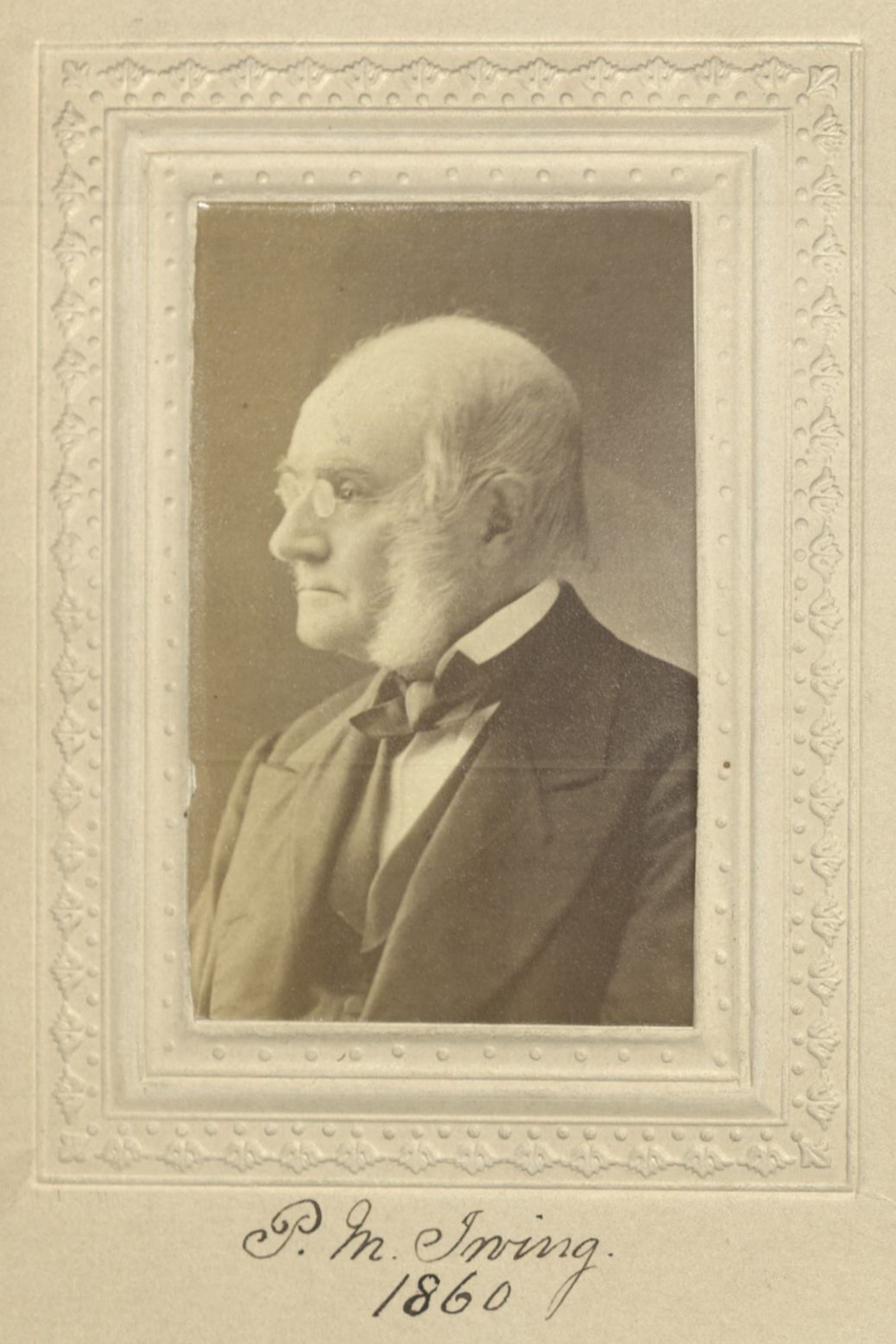 Member portrait of Pierre M. Irving